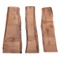 Planches Charcuterie avec chant d'arbre | Noyer européen étuvé | otro 8-10% | épaisseur : 20-30 mm longueur : env. 80-110 cm | largeur : env. 15-30cm