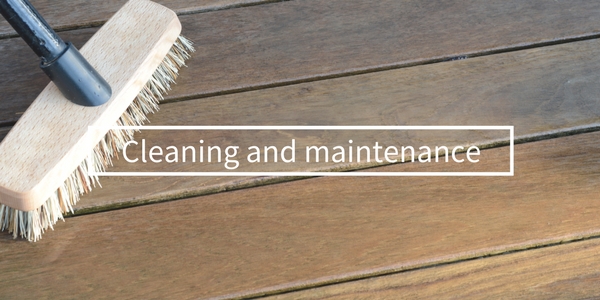 Cleaning and maintenance