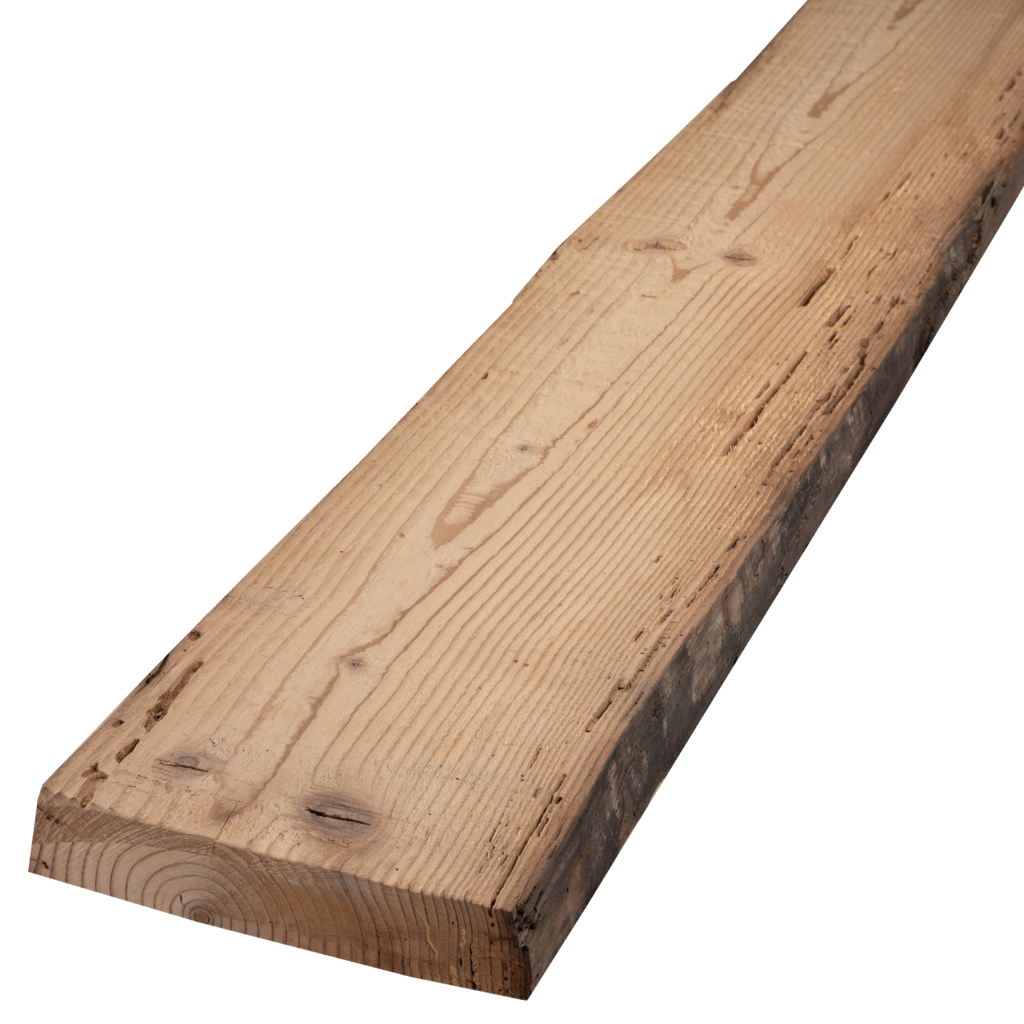 Planches Epicéa/Sapin blanc vieux bois étuvé 50 mm