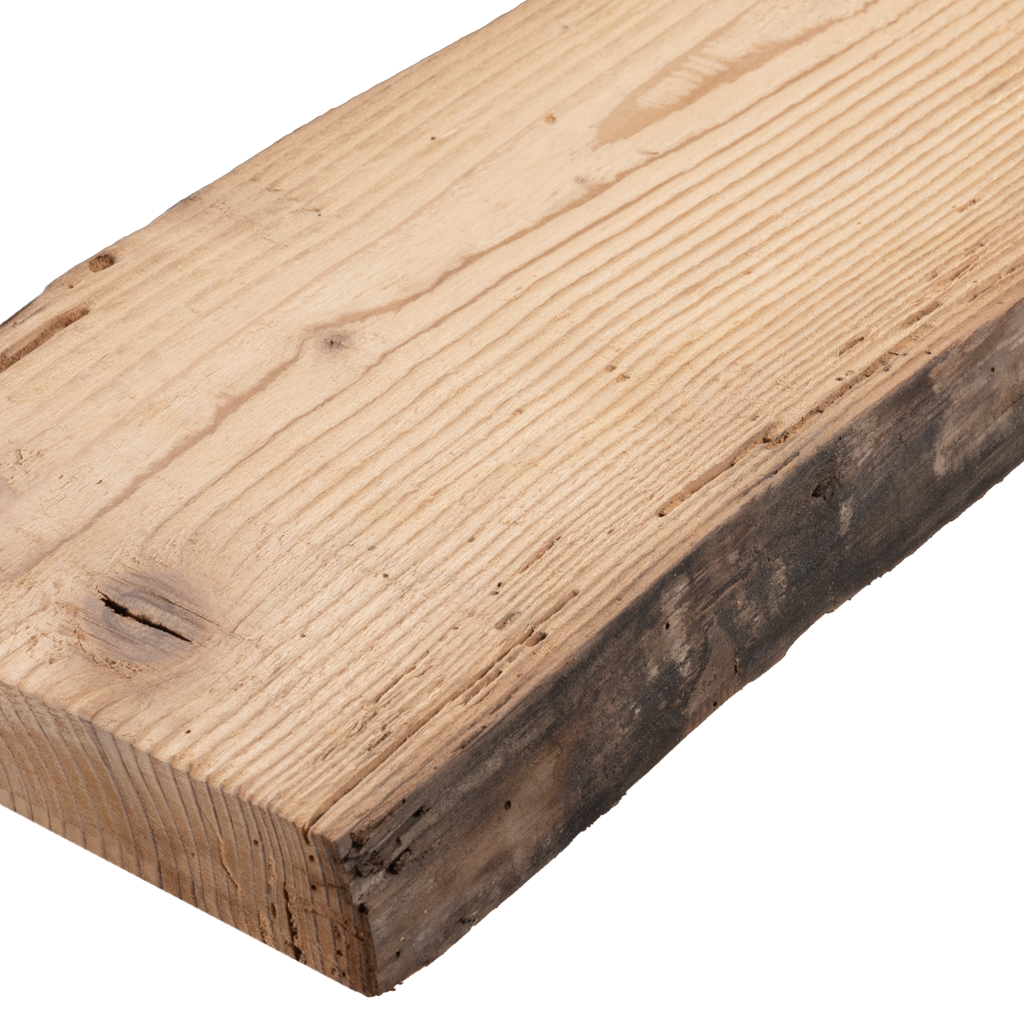 Planches Epicéa/Sapin blanc vieux bois étuvé 60 mm