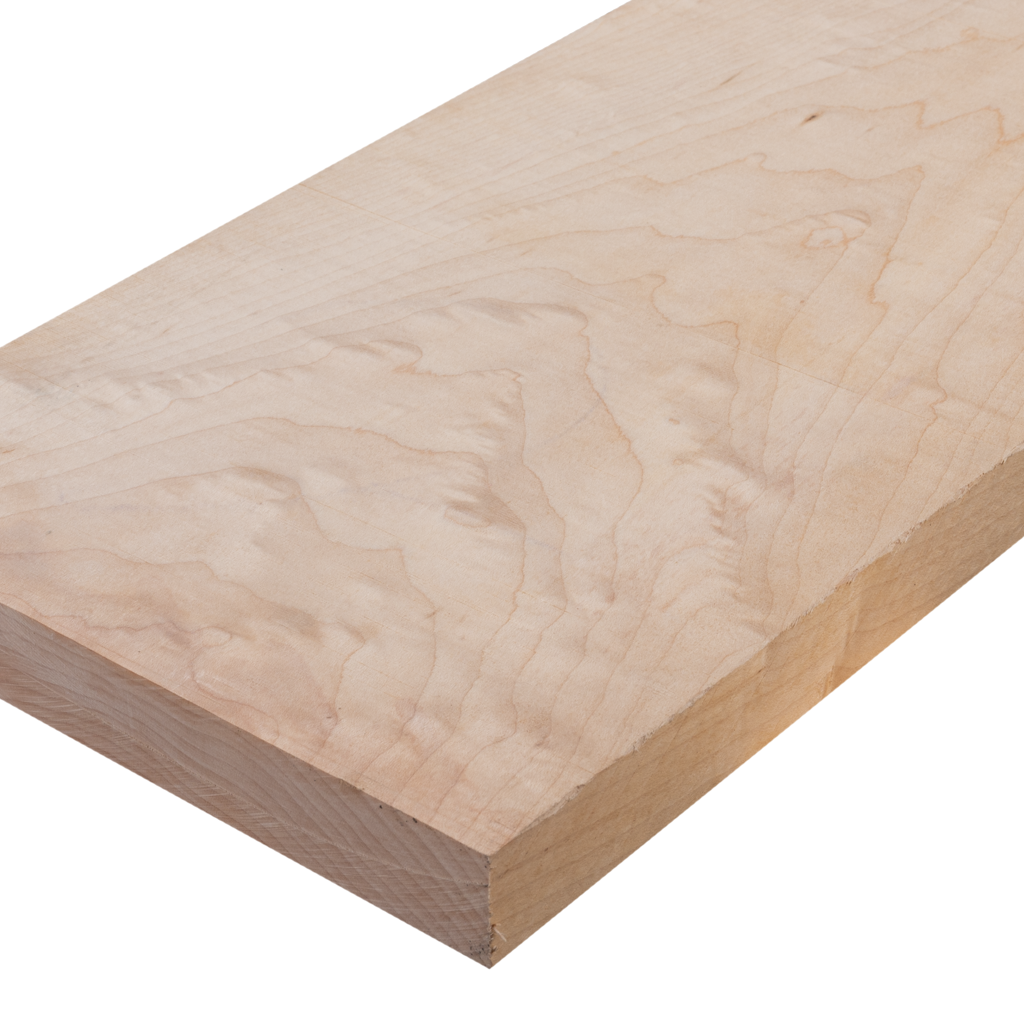 Schnittholz besäumt Ahorn amerikanisch 65 mm