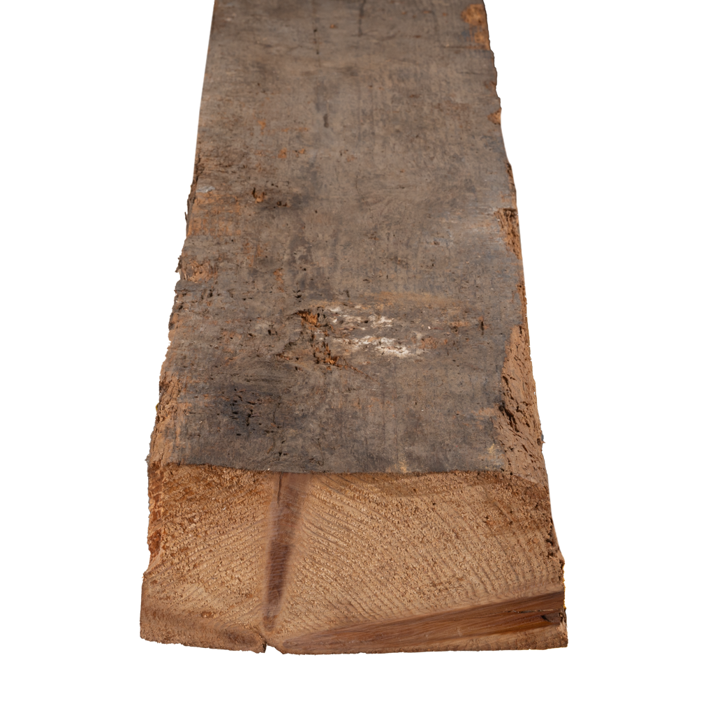 Travi Vecchio Legno Abete originale, pulito 70-90 mm