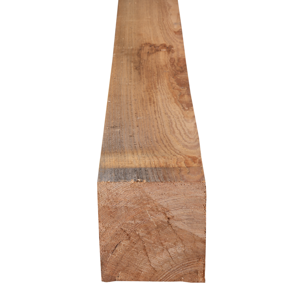 Timber Beams Larch sawn 120 x 120 mm