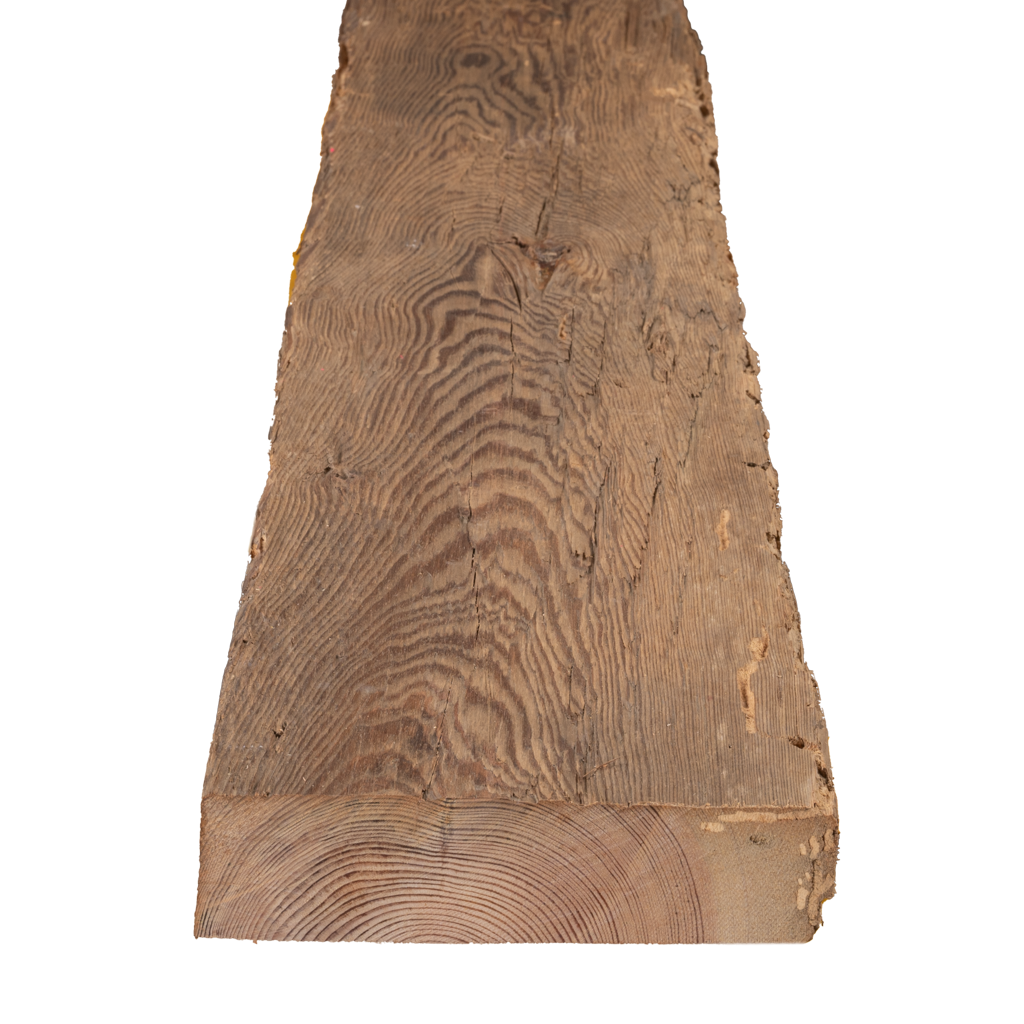 Chopped Beam Walls Spruce/Fir/Pine type 4A | orginal chopped, brushed, edged, planed | 45-55 mm