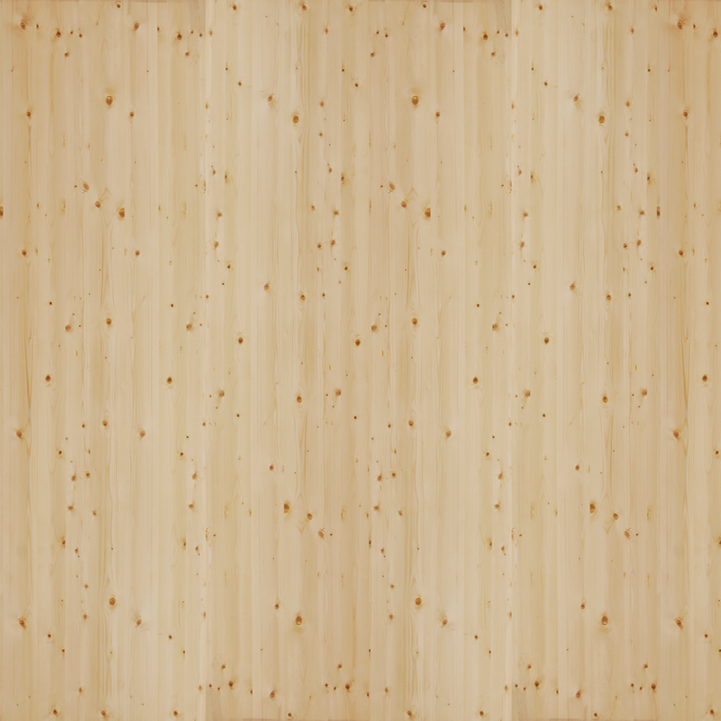 Veneered chipboard panel P2/E1 knotty Spruce | A/B | mix matched