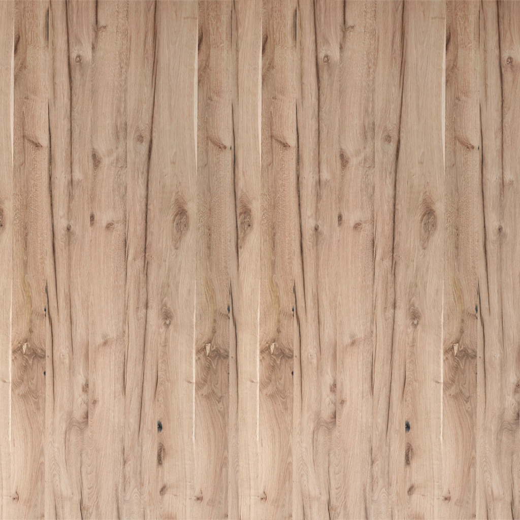 Furnierte Spanplatte P2/E1 Eiche Altholz natur 0.90 mm | A/B | Brettcharakter | beidseitig vorgespachtelt