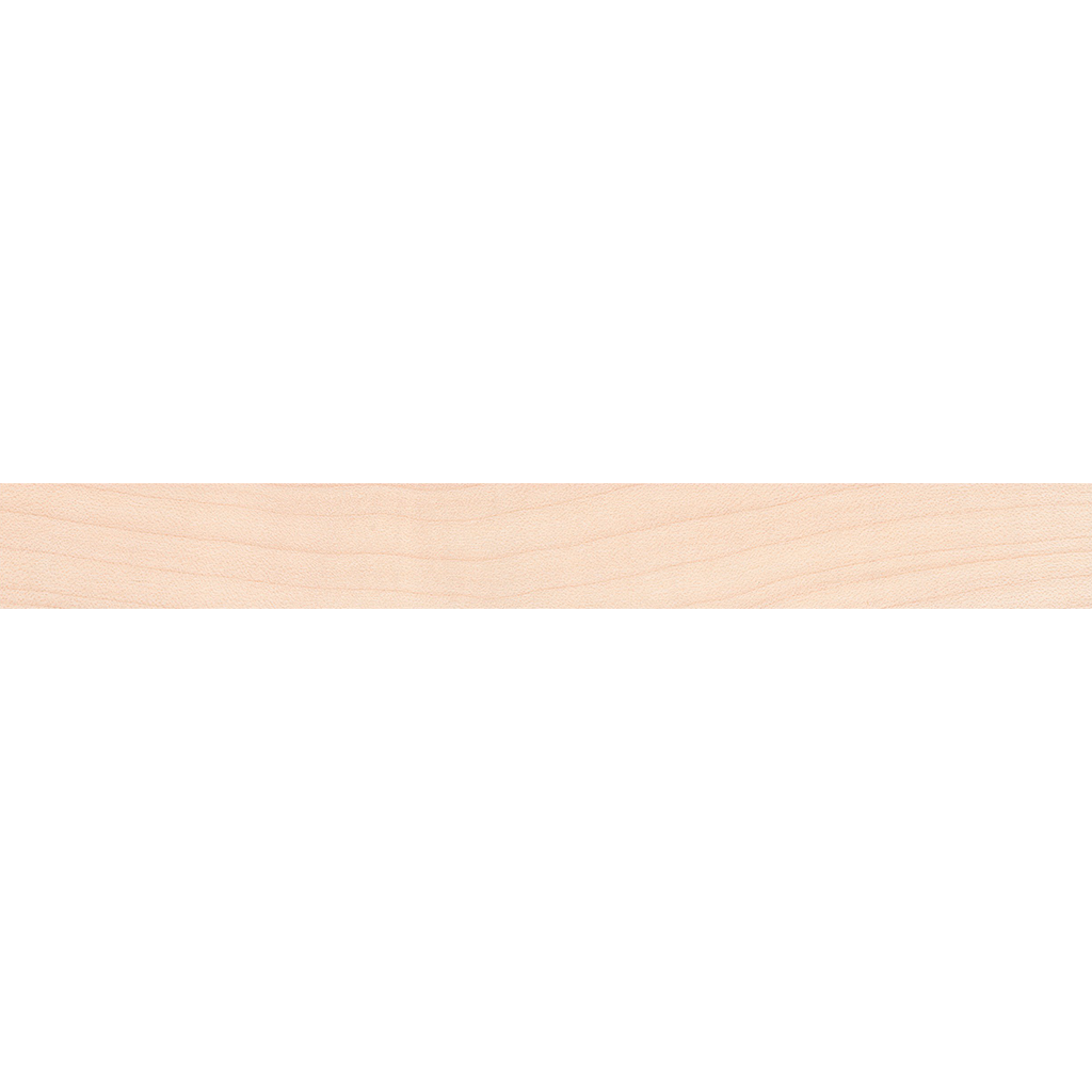 Bordi Acero | 1 strato con telo | circa 0.5 x 24 mm