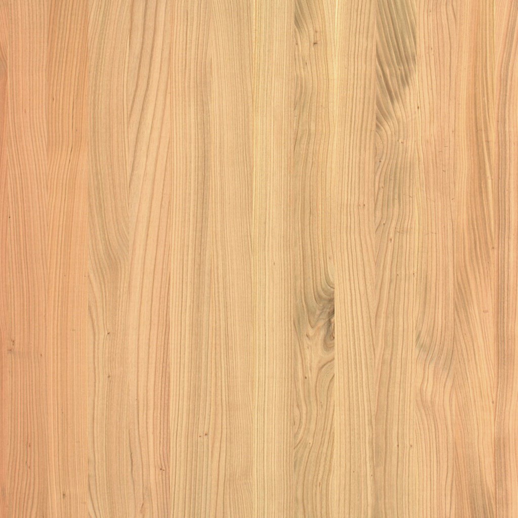 1-Schicht-Massivholzplatten Kirschbaum europäisch AB/B, durchg. Lamellen