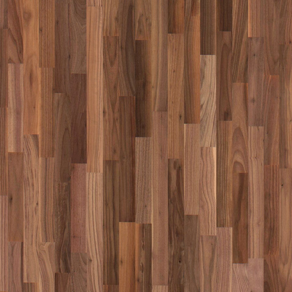 1-layer solid wood panel Black Walnut | AB/B | finger-jointed lamellas