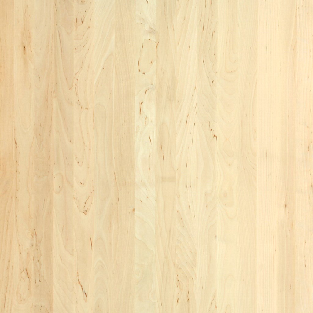 1-layer solid wood panel Birch | made to order | continuous lamellas