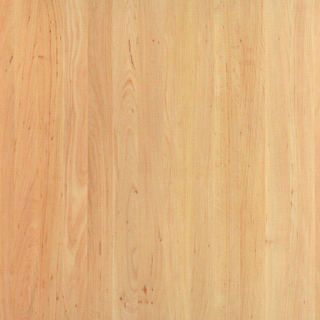 1-layer solid wood panel steamed European Alder | A/B | continuous lamellas