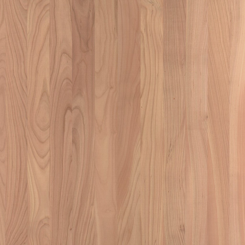 1-layer solid wood panel European Cherry | A/B | continuous lamellas