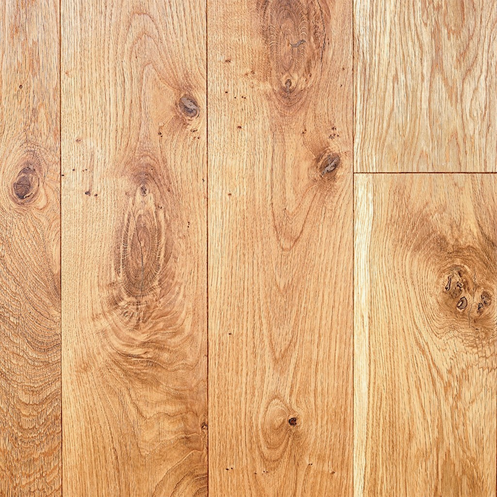 Solid parquet Solid 180 | Oak rustic | sanded | natural-oiled