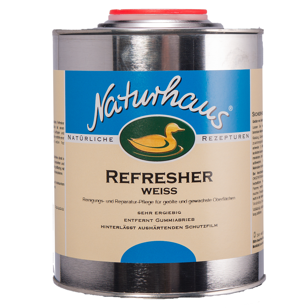 NATURHAUS Öl-Refresher weiss 2.5 l Reinigungs- und Pflegemittel für Holzböden