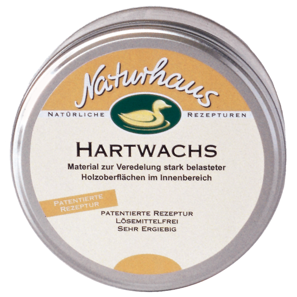 NATURHAUS Hartwachs farblos 1.0 l für stark belastete Oberflächen, kratzfest