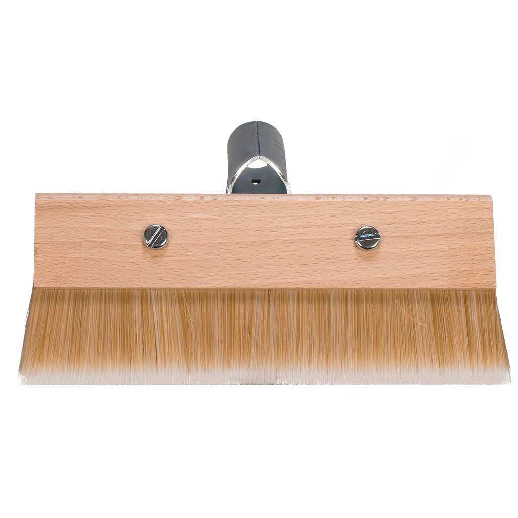 Decking brush 220 mm with handle | for wooden terraces and furniture