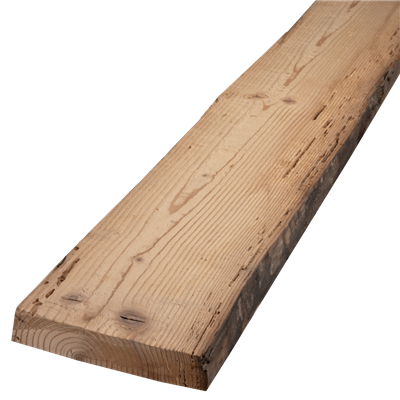 Planches Epicéa/Sapin blanc vieux bois étuvé 30 mm