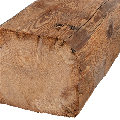 Beams Old Wood Spruce/Fir hand-chopped, cleaned 200 mm+