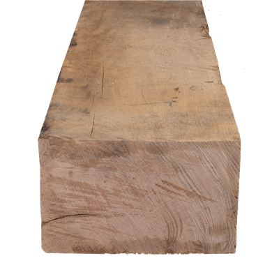 Poutres Chêne européen scié rough cut 160 x 260 mm