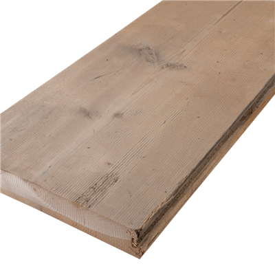 Reclaimed Flooring Boards Spruce/Fir/Pine type 4B | slightly brushed | 30-50 mm