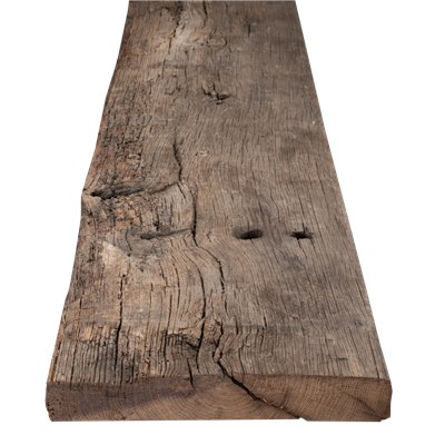 Chopped Beam Walls reclaimed Oak Typ 4E | orginal chopped, cleaned, unedged