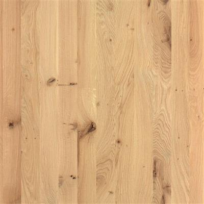 1-layer solid wood panel knotty Oak | made to order | continuous lamellas