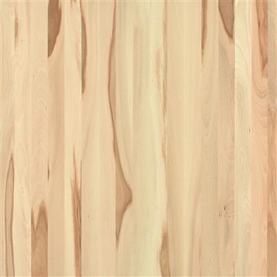 1-layer solid wood panel steamed Beech redheart | A/B | continuous lamellas