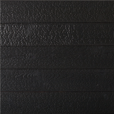 Wall panels VULCANO Larch carbonized