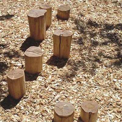 Locust logs | peeled | grounded to heartwood diameter Ø approx. 16-20 cm | length 500 cm