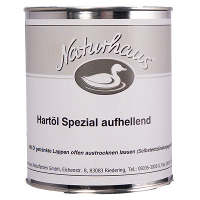 NATURHAUS Hartöl spezial aufhellend 0.75 l Grundierung für stark beanspruchte Oberflächen