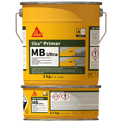 Sika® Primer MB Ultra | 2-component primer based on epoxy resin | 7.5 kg