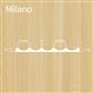 Layon Relief Fresati MILANO | White Ash | milled