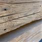 Poutres vieux bois Epicéa/Sapin blanc haché à main, brossé 200 mm+
