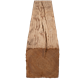 Antike Kantholz Fi/Ta gedämpft maschinengehackt, gebürstet 5000 x 150 x 150 mm