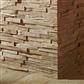 Stakkato Wandverkleidung Eiche | gespalten aus neuem Holz