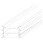 RELO K Alu-Unterkonstruktionsschiene | 6000 x 64 x 41 mm