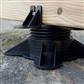 LIFTO Terrassenfuss 35 - 55 mm | VPE 10 Stk. | Kunststoff schwarz